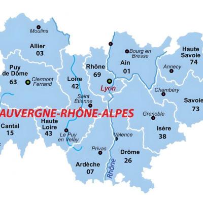 Carte des departements d auvergne rhone alpes 1024x802